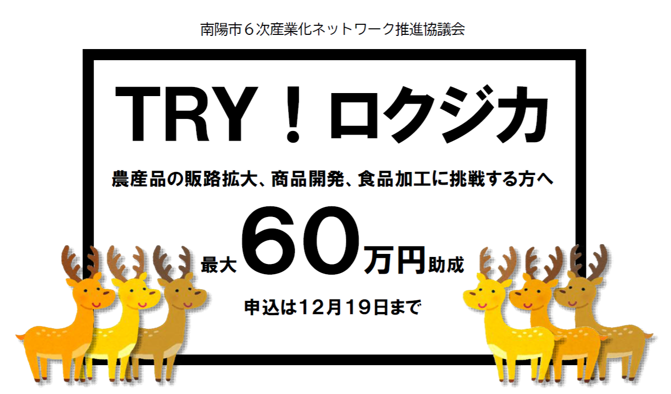 6次化トライアル事業費助成金